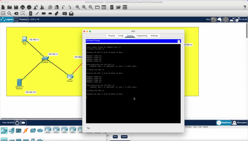 Network Simulation Verification