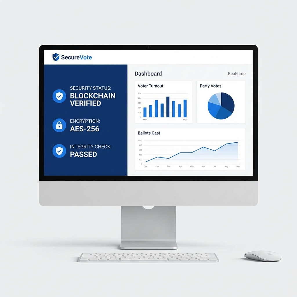 Secure Voting Dashboard